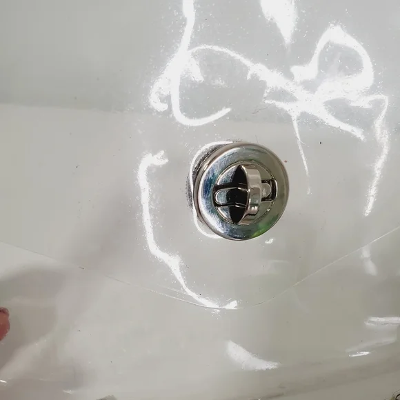 Transparent Chain Shoulder Bag - Picture 7 of 9